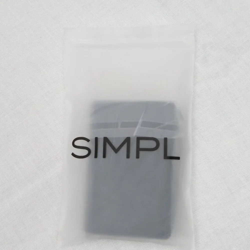 NEW Genuine SIMPL TOGGL™ WALLET in Black - RFID - Aluminum Construction